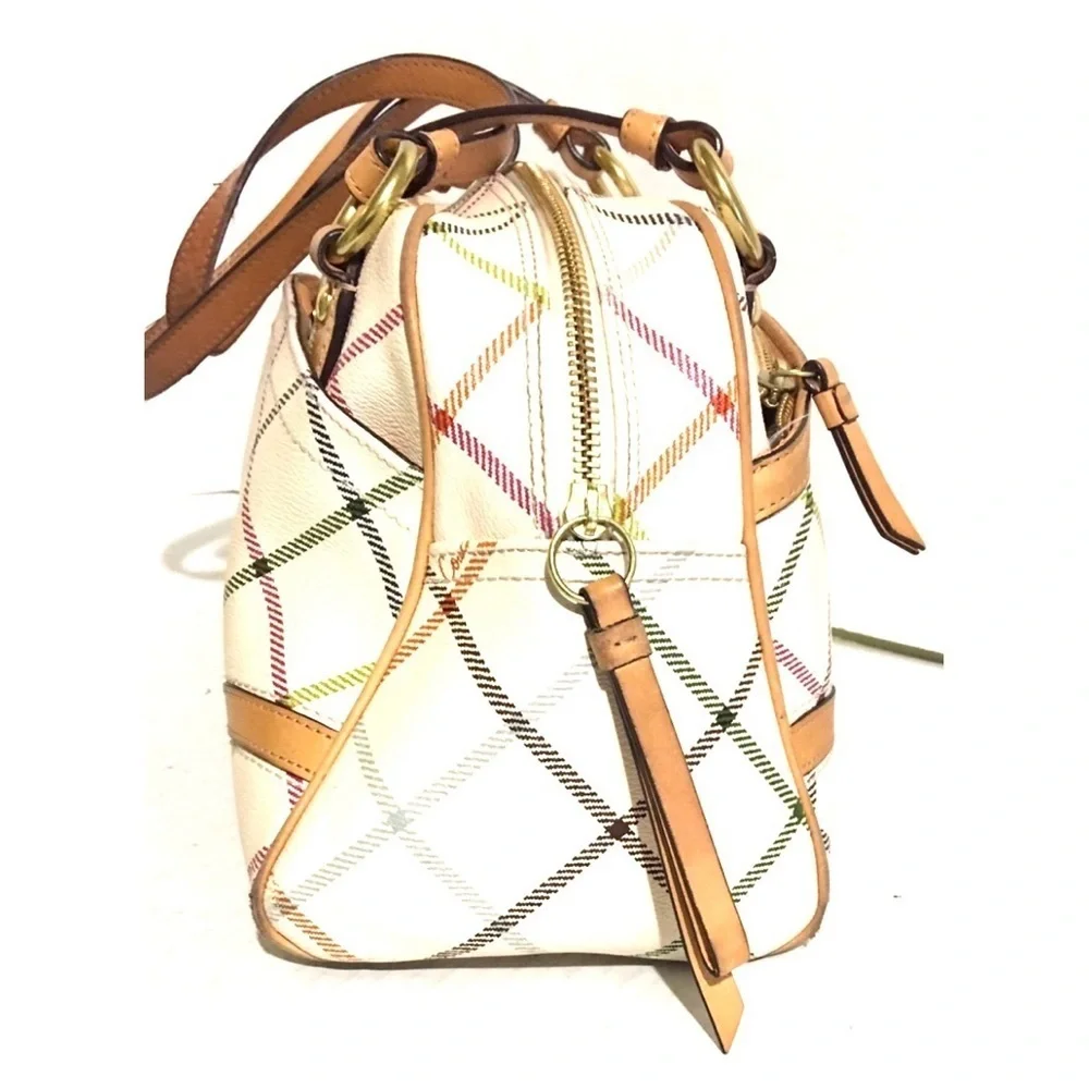 Coach CC signature print canvas  satchel handbag